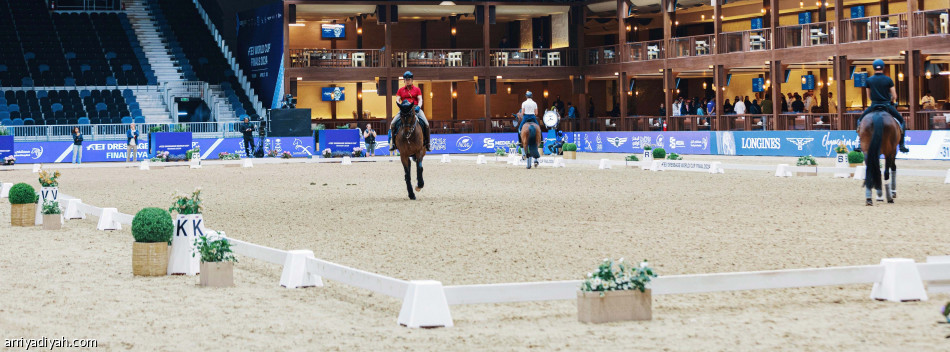 الأربعاء.. انطلاق كأس العالم لقفز الحواجز والترويض