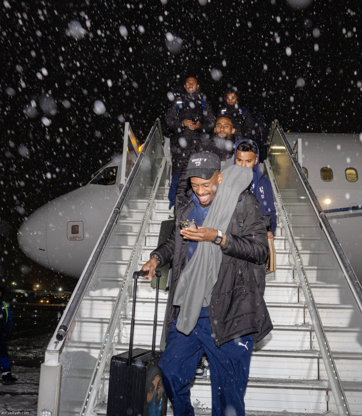 الثلوج تستقبل الهلاليين