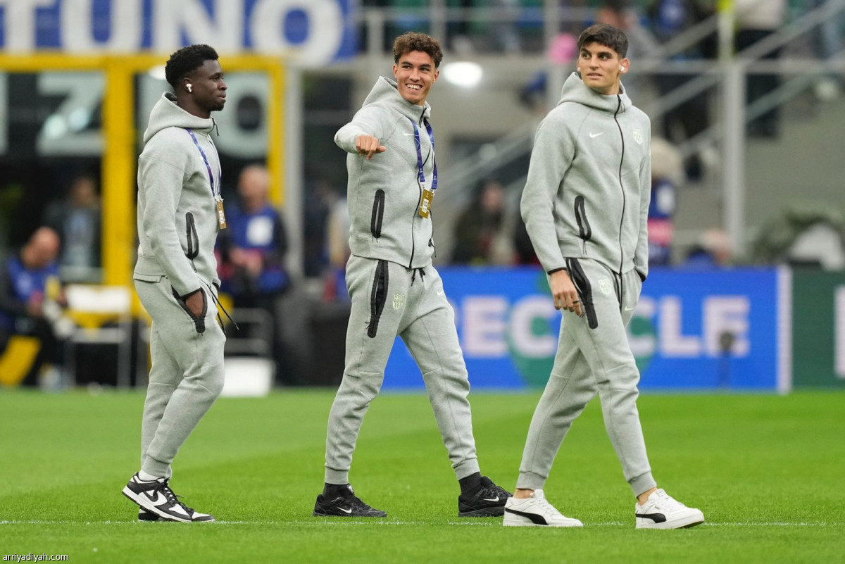 برشلونة بالأخضر