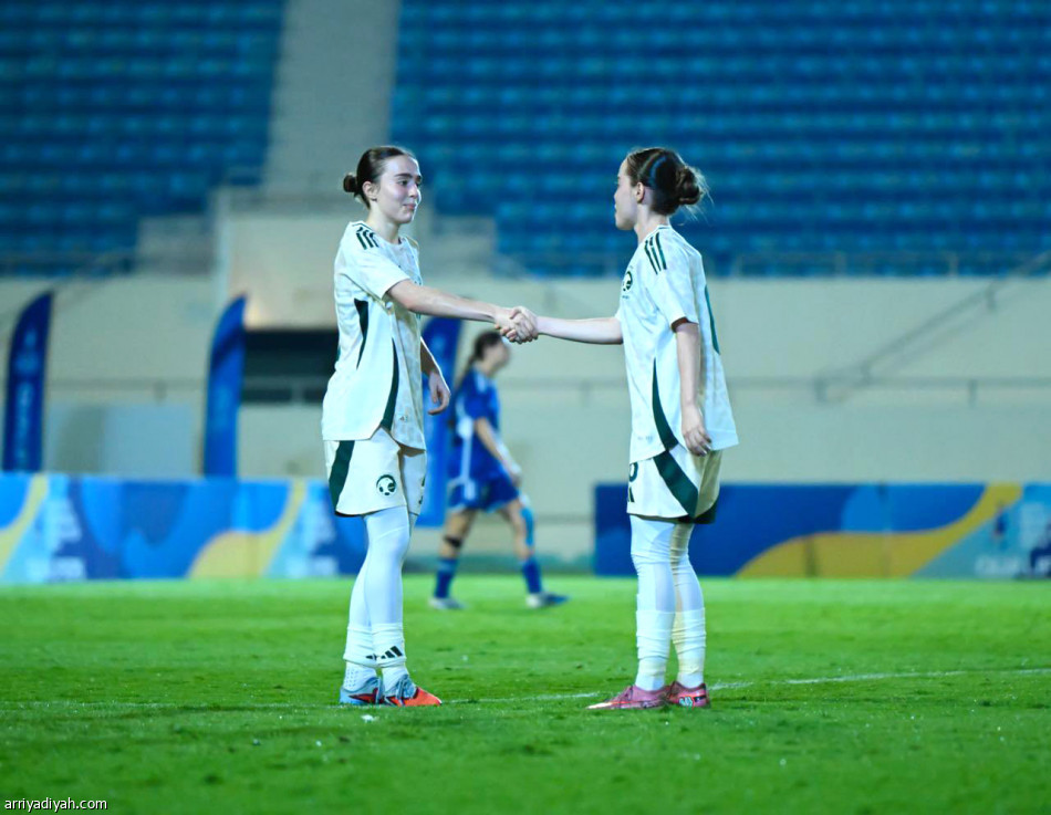 أخضر الناشئات يمطر الكويت بـ11 هدفا