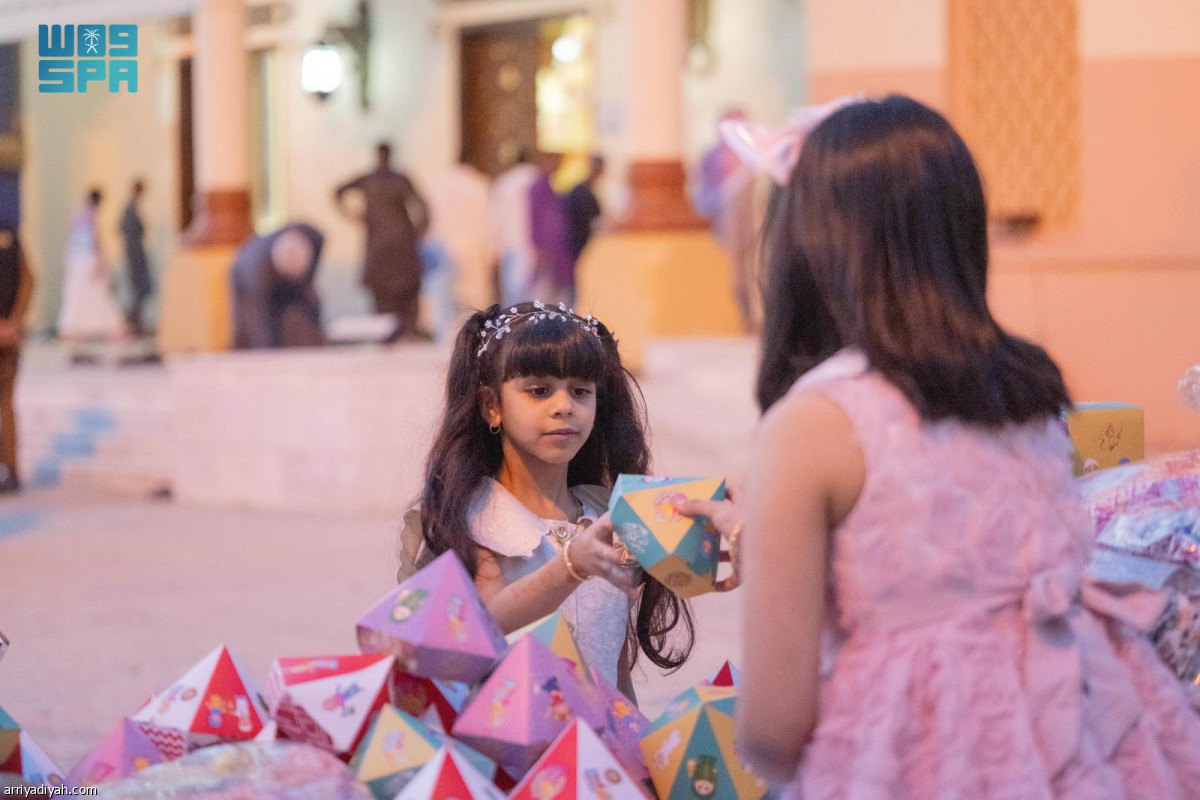 العيد في عيون الأطفال
