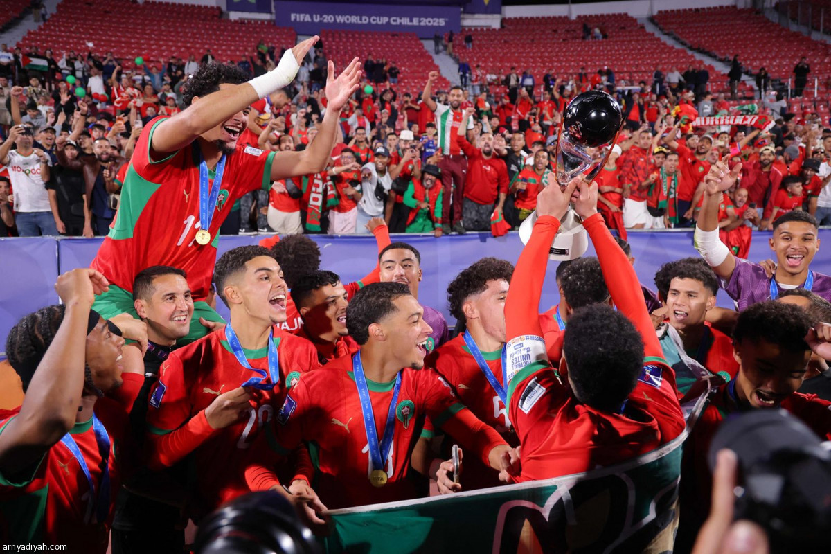 ذهب المونديال.. مغربي